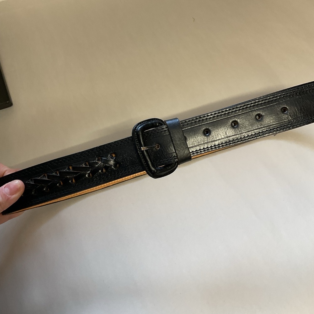 Black Made in Guatemala Belt - Picture 5 of 7